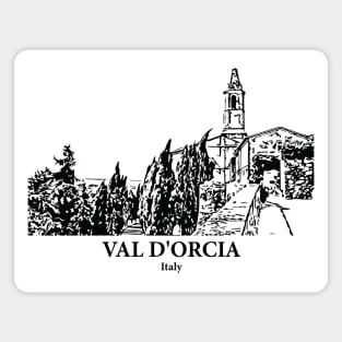 Val d'Orcia - Italy Magnet